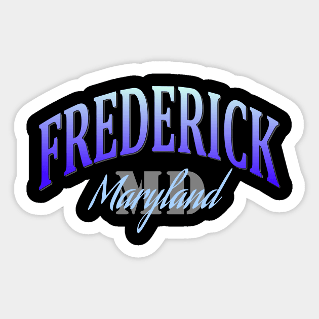 City Pride: Frederick, Maryland Sticker by Naves